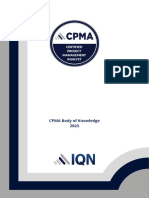 IQN CPMA Body of Knowledge 2023