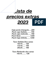 Precio Extras Navidad 2023 PDF
