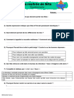 3 F La Rentrée de Sita Questionnaire Chapitre 3