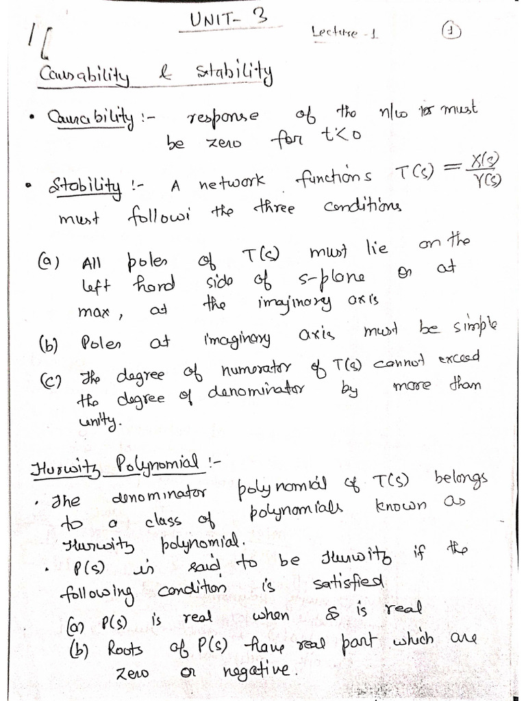 Unit III & IV Notes | PDF