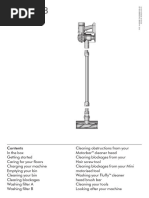 Dyson v8 User Manual | PDF | Vacuum Cleaner | Manufactured Goods