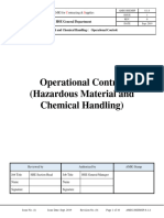 Hazardous Material and Chemical Handling