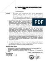 N.I. #405-2022 - Da Cuenta Sobre Intervencion de Persona Por Peligro Comun