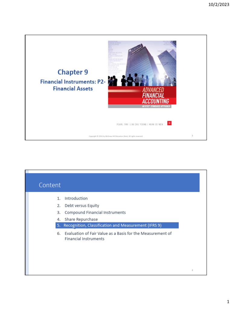 4.financial Instrument - Part2 - Financial Asset | PDF | Business