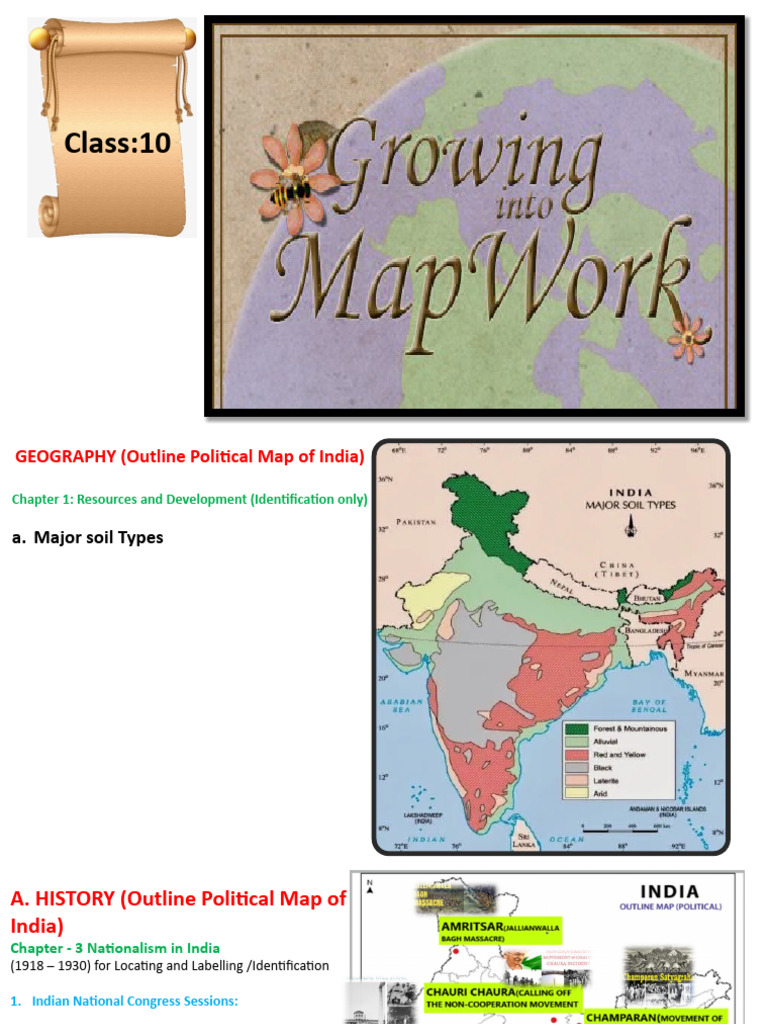 0 Map Work For Class10 1641735579 | PDF