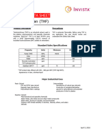 INVISTA Tetrahydrofuran THF Technical Data Sheet