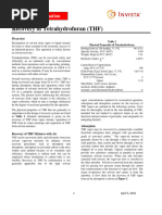 INVISTA Recovery of Tetrahydrofuran THF