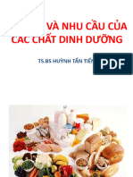 1 VAI TRÒ VÀ NHU CẦU CỦA CHẤT DDbài giảng