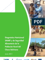 Diagnóstico Nutricional SMART y de Seguridad Alimentaria de la Población Rural del Chaco Boliviano