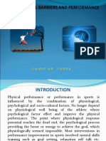 Psychological Barriers and Performance