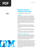 Fs Ibm Cognos Business Intelligence Scorecarding