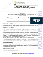 Myocardial Viability Scan Information Sheet