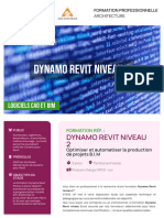 Formation Dynamo Revit Niveau 2