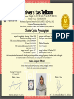 Shinta Cyntia Ayunintyas - Ijazah