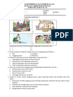 Soal Pas KLS 5 Tema 4