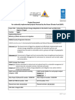 GCF-UNDP 5945 Egypt Project Document Final - 29.8.18
