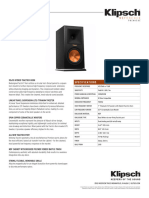 RP 160M Spec Sheet