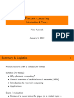 Slides Photonic Computing Chapter1