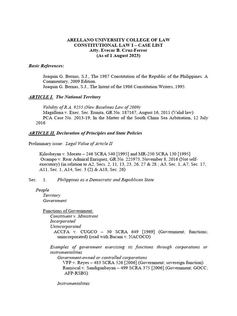 arellano-constitutional-law-1-case-list-sy-2023-2024-pdf