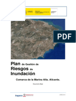 Plan Gestión Riesgo Inundación