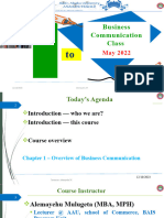 Business Communication - Lecture