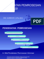 8. Pendekatan Pemrosesan Informasi