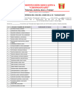 4 Registro de Asistencia Por Aula