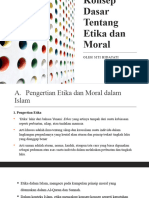 Konsep Dasar Tentang Etika Dan Moral