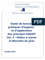 Vol 3 Halles Maroc GBPH HACCP Octobre 2010