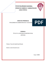 Titulo VII. LA DEFENSA EN MATERIA FISCAL (Sintesis)