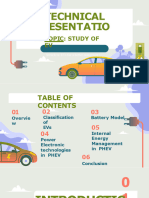 Technical Presentation Topic - Study of Ev