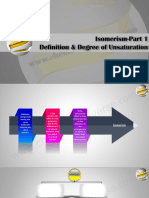 Isomersim Part 1 Definition and Degree of Unstauration