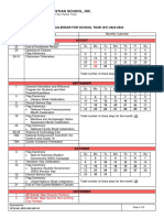 PCSI School Calendar 2023 2024