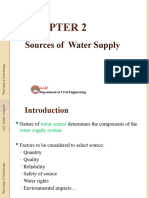 Ch2 WS Part 1 Sources of Water Supply