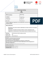 Dip - Meeting Agenda Template Assessment Part 3 Role Play 05112023