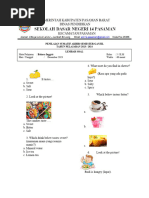 Soal Bahasa Inggris Kelas 5: Rasa Makanan | PDF | Taste | Indonesian