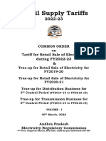 Tariff Order For FY 2022-23 (Vol-1)