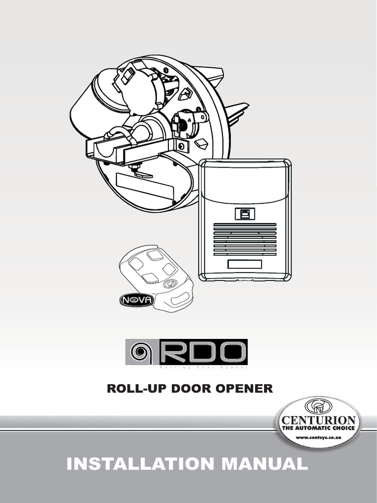 Centurion RDO Installation Manual | PDF