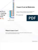 Gausss Law in Dielectrics