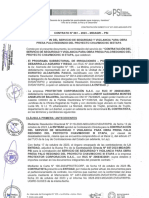 Protektor Contrato Con PSI - Chavimochic Presa Palo Redondo