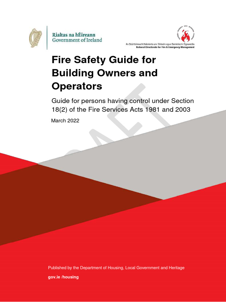 Fire Safety Guide For Building Owners and Operators | PDF