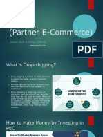 PEC (Partner E-Commerce) : Brand Drop-Shipping Company