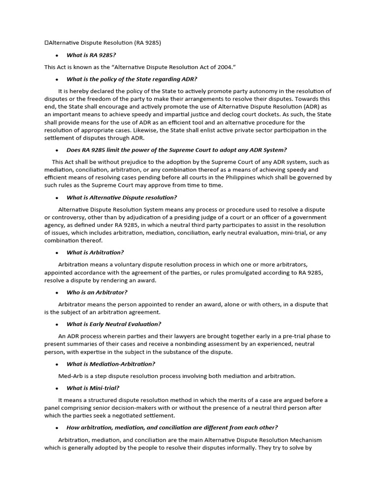 CONCEPT AND NEED OF ALTERNATIVE DISPUTE RESOLUTION visual data 3