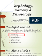 BLEPT - Bio - Morphology Anatomy and Physiology