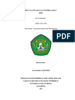 RPP Model Dan Strategi Pembelajaran