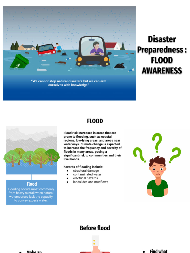 Flood Awareness Pdf Flood Emergency Management