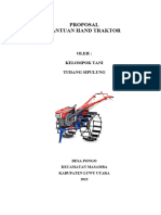 Proposal Hand Traktor - 2