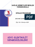 Sivi-Elektroli̇t Dengesi̇zli̇kleri̇