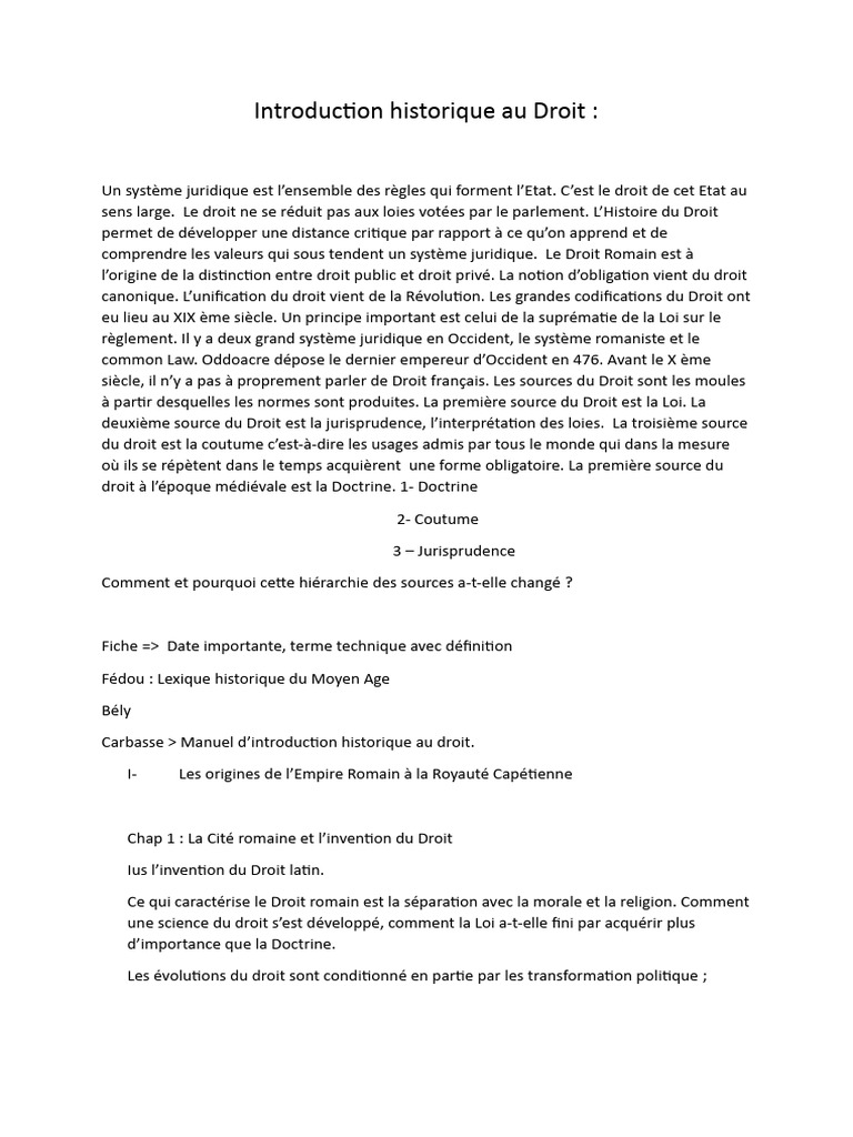 Histoire du Droit Romain et ses Fondements | PDF | Rome antique | Droit ...
