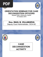 Case Decongestion Officers - DCA RB Villanueva